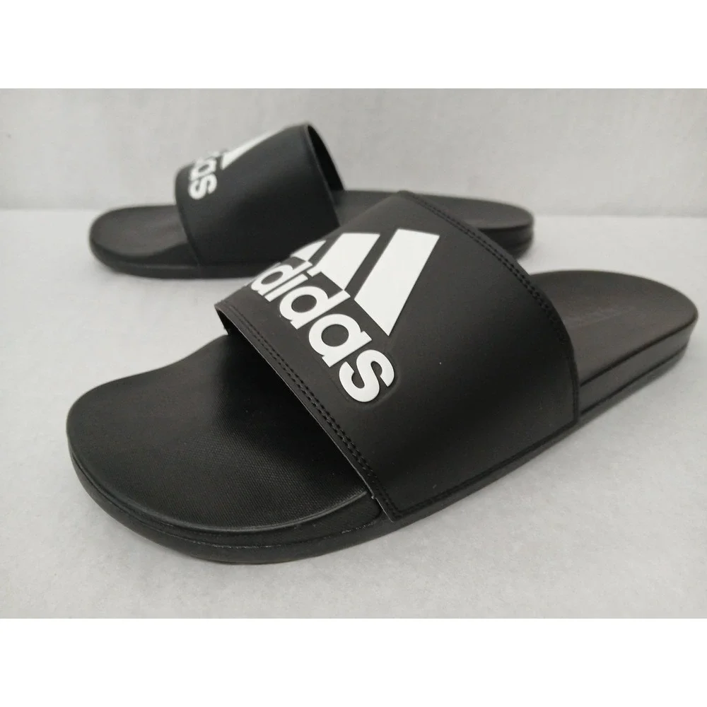 Nike Men's Adilette Comfort Slide‎ Sandals GY1945 Black White Sz 13
